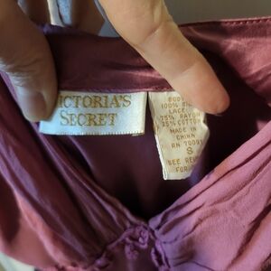 Victoria's Secret Mauve Satin Lingerie